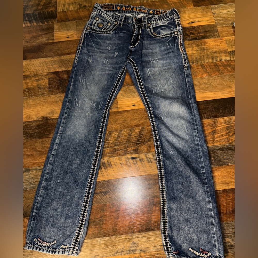 Men’s Rock Revival Ellison Straight Size 30 Regular